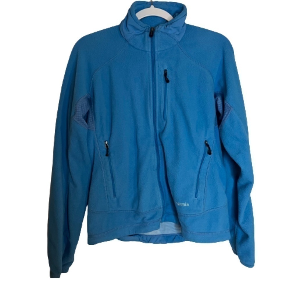 Patagonia Hybrid Fleece Jacket Size M Medium 36160F6 Blue.